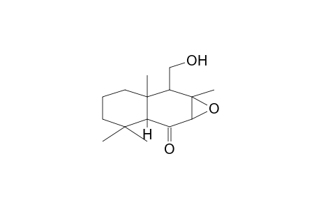 NAPHTH[2,3-B]OXIREN-2(1AH)-ONE, OCTAHYDRO-7-(HYDROXYMETHYL)-3,3,6A,7A-TETRAMETHYL-