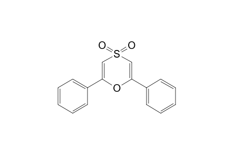 2,6-diphenyl-1,4-oxathiin, 4,4-dioxide