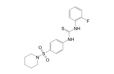 2-fluoro-4'-(piperidinosulfonyl)thiocarbanilide