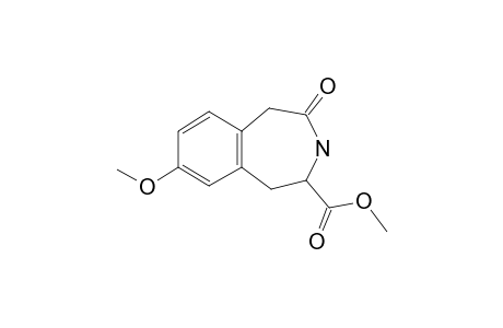 1H-3-Benzazepine-2-carboxylic acid, 2,3,4,5-tetrahydro-8-methoxy-4-oxo-, methyl ester