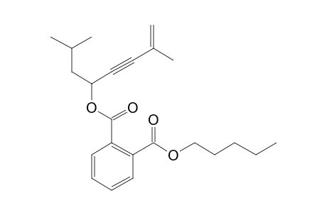 Phthalic acid, 2,7-dimethyloct-7-en-5-yn-4-yl pentyl ester