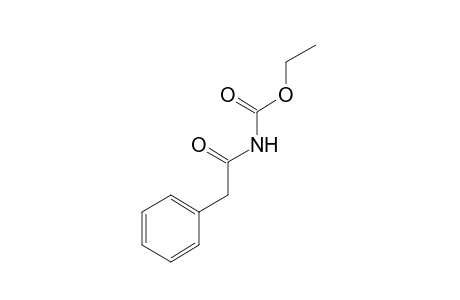 phenylacetylcarbamic acid, ethyl ester