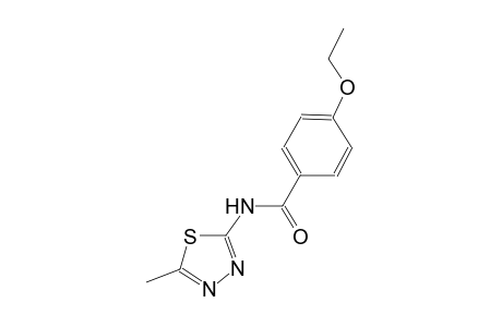 4-ethoxy-N-(5-methyl-1,3,4-thiadiazol-2-yl)benzamide