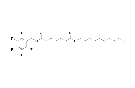 Pimelic acid, decyl pentafluorobenzyl ester