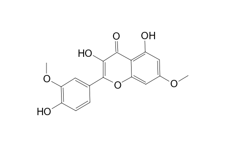 4H-1-Benzopyran-4-one, 3,5-dihydroxy-2-(4-hydroxy-3-methoxyphenyl)-7-methoxy-