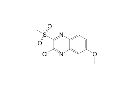 3-Chloro-6-methoxy-2-(methylsulfonyl)quinoxaline