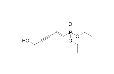 Diethyl 4-(hydroxymethyl)but-1-en-3-ynylphosphonate