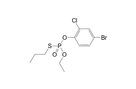 o-(4-Bromo-2-chlorophenyl) o-ethyl S-propyl thiophosphate