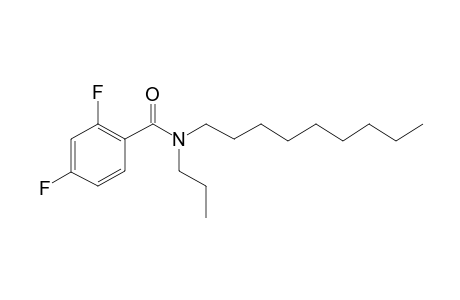 Benzamide, 2,4-difluoro-N-propyl-N-nonyl-