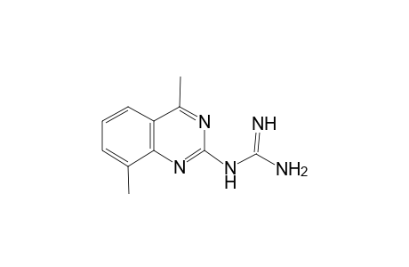 guanidine, N-(4,8-dimethyl-2-quinazolinyl)-