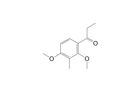 1-(2,4-Dimethoxy-3-methylphenyl)propan-1-one