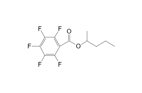 Pentafluorobenzoic acid, 2-pentyl ester