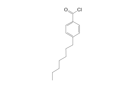 4-n-Heptylbenzoyl chloride