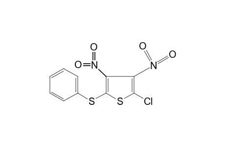 2-chloro-3,4-dinitro-5-(phenylthio)thiophene