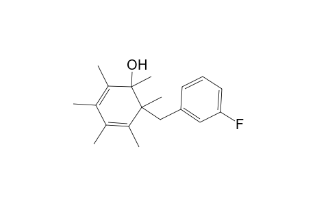 1-Hydroxy-6-(3'-fluorobenzyl)-1,2,3,4,5,6-hexamethylcyclohexa-2,4-diene