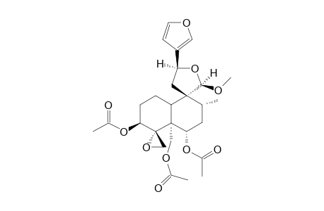 20-epi-20-O-Deacetyl-20-methoxy-teupyreinidin