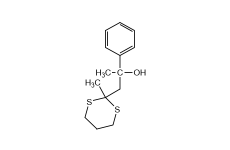 alpha,2-DIMETHYL-alpha-PHENYL-m-DITHIANE-2-ETHANOL