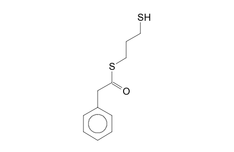 Phenylthioacetic acid, S-(3-mercaptopropyl) ester