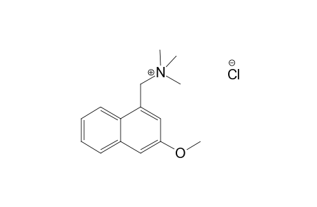 ((3-methoxynaphthyl)methy)ltrimethylammonium chloride