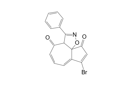 8-Bromo-3a,10a-dihydro-3-phenylazulenequinono[4,3a-d]isoxazol-4,10-dione