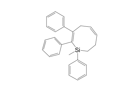 (2E,5Z)-1-Methyl-1,2,3-triphenyl-1-silacycloocta-2,5-diene