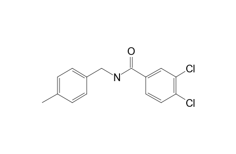 3,4-dichloro-N-(4-methylbenzyl)benzamide