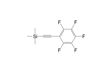 Trimethyl-[2-(2,3,4,5,6-pentafluorophenyl)ethynyl]silane