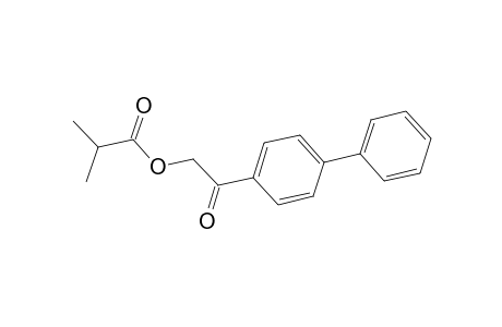 2-[1,1'-Biphenyl]-4-yl-2-oxoethyl 2-methylpropanoate