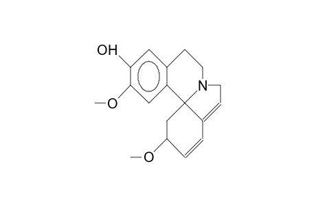 Erythrinan-16-ol, 1,2,6,7-tetradehydro-3,15-dimethoxy-, (3.beta.)-