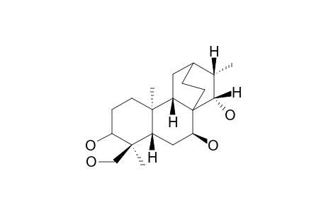 4,10,17-Trimethyl-3,7,15-trihydroxy-4-(hydroxymethyl)-12,14-(ethylene-1',2'-diyl)-tricyclo-tetradecane