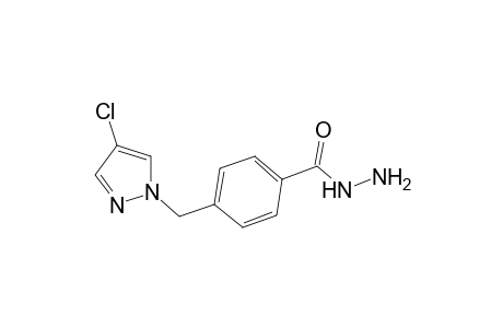 Benzhydrazide, 4-(4-chloro-1-pyrazolylmethyl)-