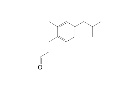 3-(4-isobutyl-6-methylcyclohexa-1,5-dien-1-yl)propanal