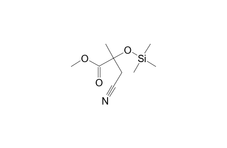 3-METHOXYCARBONYL-3-(TRIMETHYLSILYLOXY)-BUTYRONITRILE