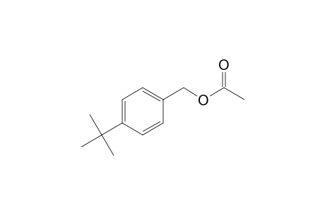 Benzenemethanol, 4-(1,1-dimethylethyl)-, acetate