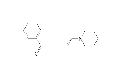 4-Penten-2-yn-1-one, 1-phenyl-5-(1-piperidinyl)-