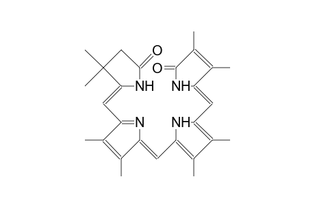 (Z,Z,Z)-1,19-DIOXO-3,3,7,8,12,13,17,18-OCTAMETHYL-1,2,3,19,23,24-HEXAHYDRO-21-H-BILIN