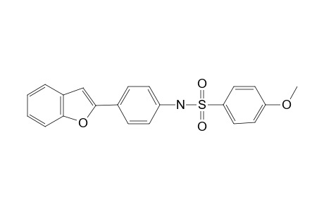 Benzenesulfonamide, N-(4-benzofuran-2-ylphenyl)-4-methoxy-