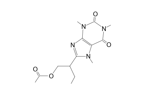 8-[1-(2-Acetoxymethyl)propyl]caffeine