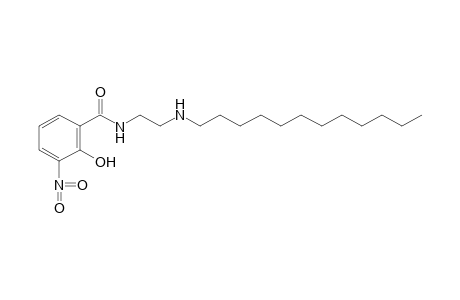 N-[2-(dodecylamino)ethyl]-3-nitrosalicylamide