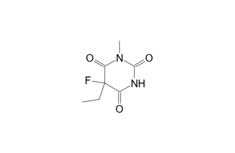 N-METHYL-5-FLUORO-5-ETHYL-2,4,6-PYRIMIDINETRIONE