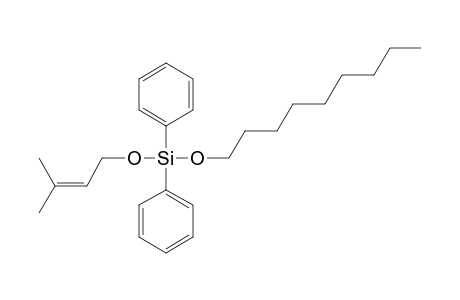 Silane, diphenyl(3-methylbut-2-en-1-yloxy)nonyloxy-