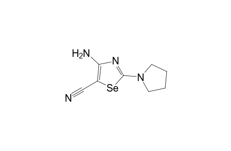 4-amino-2-(1-pyrrolidinyl)-1,3-selenazole-5-carbonitrile