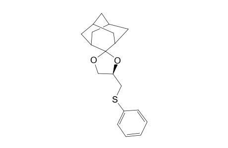(R)-4-[(PHENYLTHIO)-METHYL]-2-(2-SPIROADAMANTYL)-1,3-DIOXOLANE