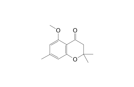 5-Methoxy-2,2,7-trimethylchroman-4-one