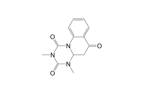 2,4-Dimethyl-4,4a-dihydro-1h-(1,3,5)triazino(1,2-a)quinoline-1,3,6(2h,5h)-trione