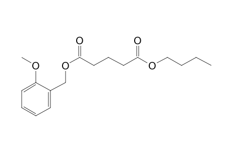 Glutaric acid, butyl 2-methoxybenzyl ester