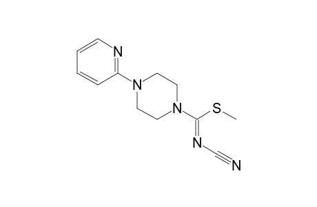 N-CYANO-4-(2-PYRIDYL)THIO-1-PIPERAZINECARBIMIDIC ACID, METHYL ESTER