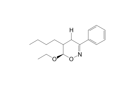 5,6-cis-5-Butyl-6-ethoxy-3-phenyl-5,6-dihydro-4H-1,2-oxazine isomer