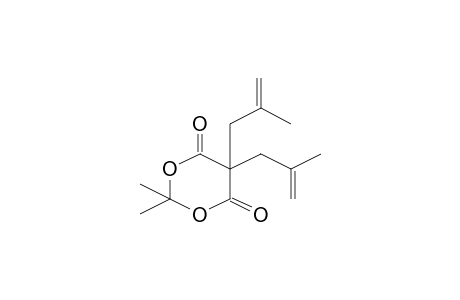 2,2-Dimethyl-5,5-bis(2-methyl-2-propenyl)-1,3-dioxane-4,6-dione