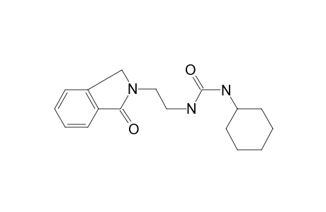 Urea, N-cyclohexyl-N'-[2-(1,3-dihydro-1-oxo-2H-isoindol-2-yl)ethyl]-